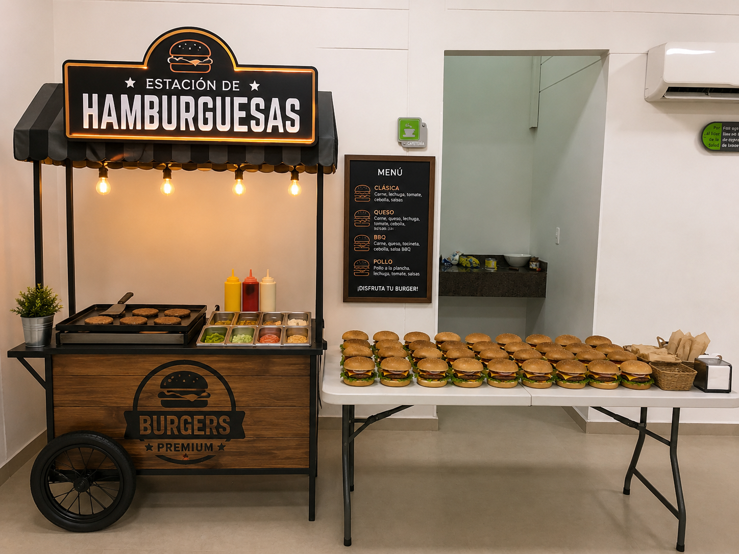snacks y refrigerios